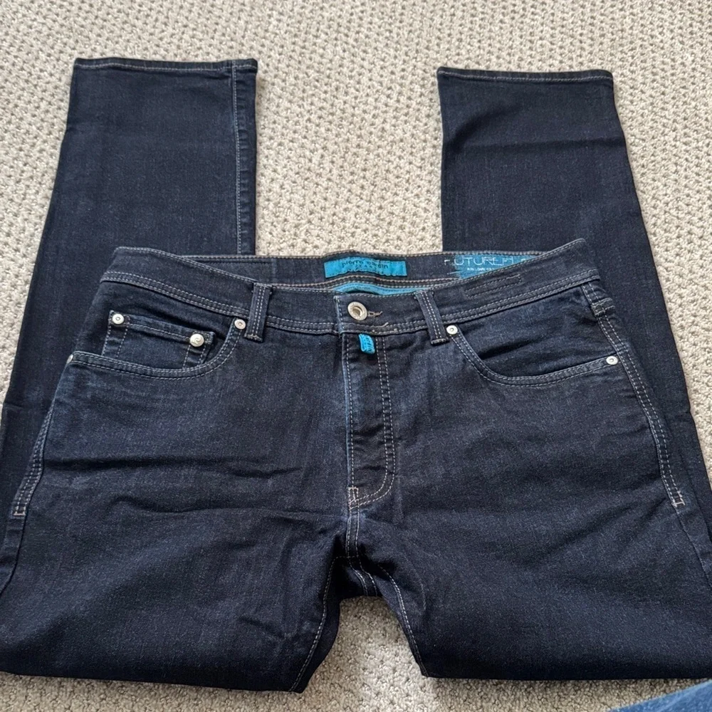 Pierre Cardin Men's Dark Blue Jeans